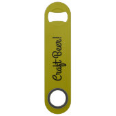 Craft Beer - Gold Black Speed Flessenopener (Achterkant)
