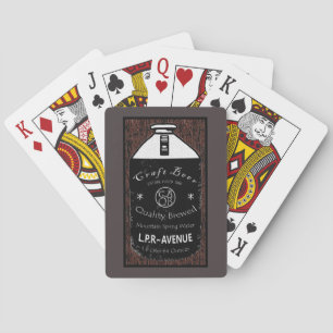 Craft Beer Growler Jug Pokerkaarten