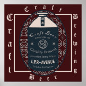 Craft Beer Growler Poster (Voorkant)