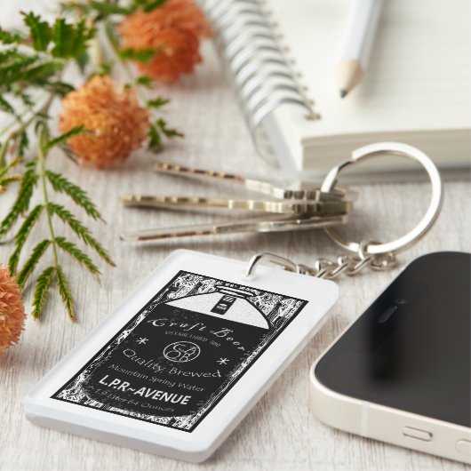 Craft Beer Growler Sleutelhanger (Voorkant Rechts)