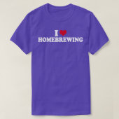 Craft Beer I Love Homebrouwerij T-shirt (Design voorkant)