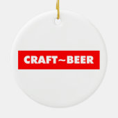 CRAFT BEER KERAMISCH ORNAMENT (Achterkant)