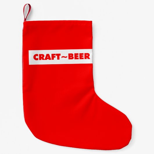 Craft Beer Kleine Kerstsok (Voorkant)