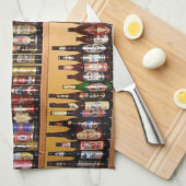 Craft Beer mannen keuken handdoek (Quarter Fold)
