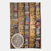 Craft Beer mannen keuken handdoek (Verticaal)