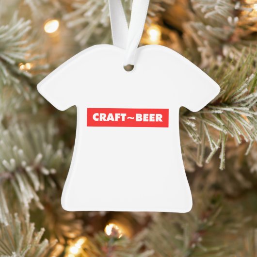 CRAFT BEER ORNAMENT (Boom)