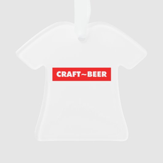 CRAFT BEER ORNAMENT (voorkant)