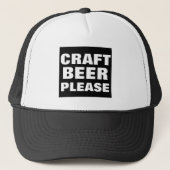 CRAFT BEER PLEASE TRUCKER PET (Voorkant)