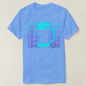 Craft Beer Retro Cadeft T-shirt (Design voorkant)