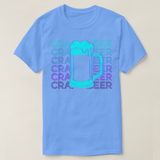 Craft Beer Retro Cadeft T-shirt (Design voorkant)