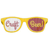 Craft Beer Retro Zonnebril (Voorkant)