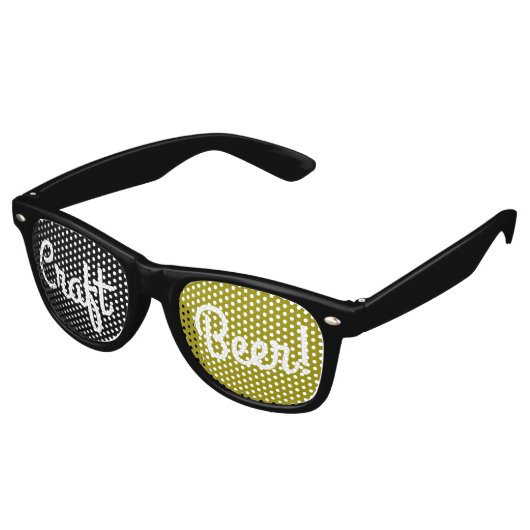 Craft Beer Retro Zonnebril (Gekanteld)