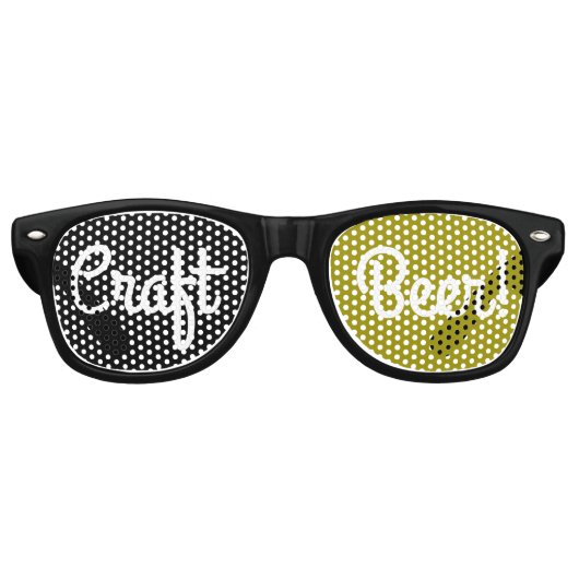 Craft Beer Retro Zonnebril (Voorkant)