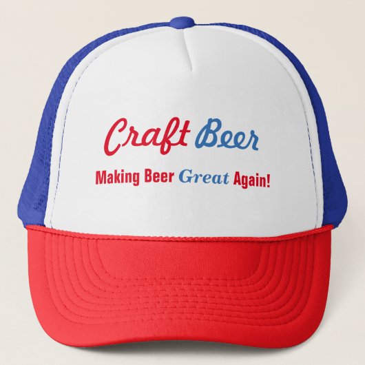 Craft Beer Trucker Pet (Voorkant)