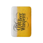 Craft Beer Whisperer Bath Mat (Voorkant Verticaal)