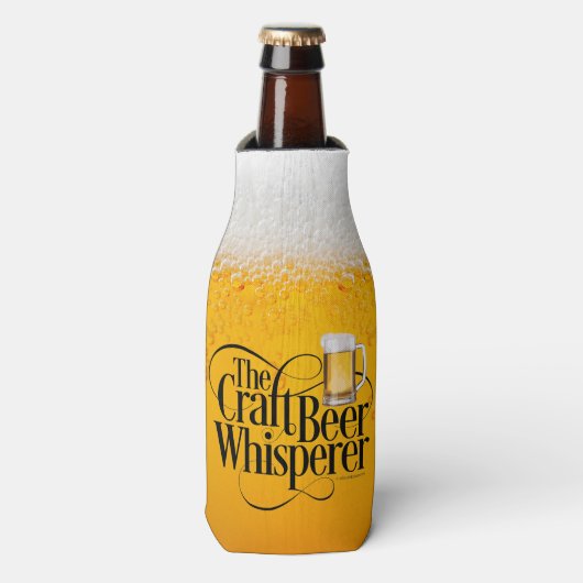 Craft Beer Whisperer Bottle Cooler (Fles Voorkant)
