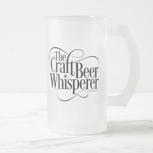 Craft Beer Whisperer Frosted Glass Beer Mok