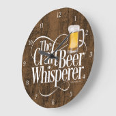 Craft Beer Whisperer Large Clock Grote Klok (Hoek)