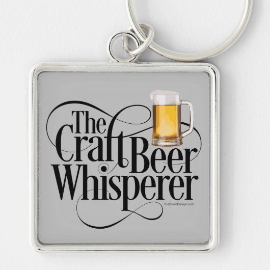 Craft Beer Whisperer-Sleutelhanger Sleutelhanger (Voorkant)