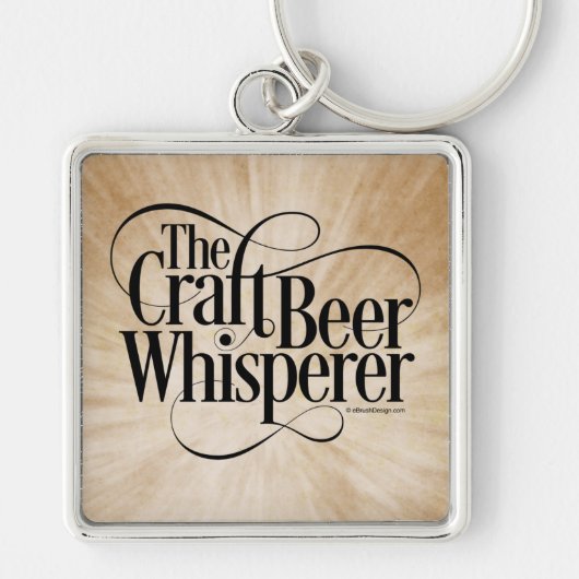 Craft Beer Whisperer-Sleutelhanger Sleutelhanger (Voorkant)