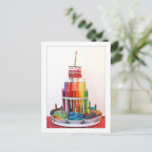 "Craft Cake" Fotografie Briefkaart (Staand voorkant)
