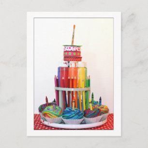 "Craft Cake" Fotografie Briefkaart