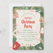 Craft Christmas Party Uitnodiging (Voorkant)