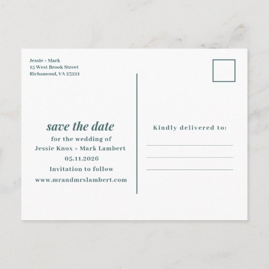 Craft Cocktail Funny Gratis Drinken Save the Date Aankondigingskaart (Achterkant)