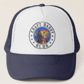 Craft Dad Blog Logo Trucker Hat Pet (Voorkant)
