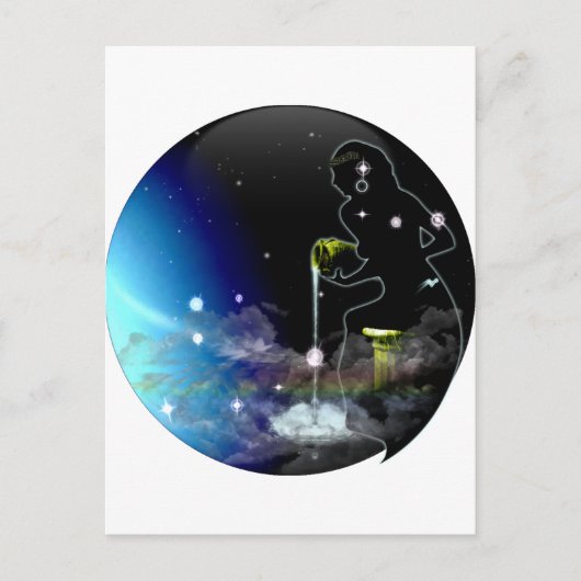 Craft Dungeon Zodiac - Aquarius Briefkaart (Voorkant)
