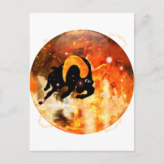 Craft Dungeon Zodiac - Aries Briefkaart (Voorkant)