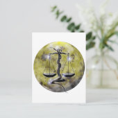 Craft Dungeon Zodiac-Libra Briefkaart (Staand voorkant)