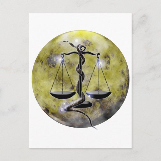 Craft Dungeon Zodiac-Libra Briefkaart (Voorkant)