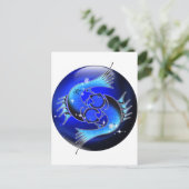 Craft Dungeon Zodiac - Pisces Briefkaart (Staand voorkant)