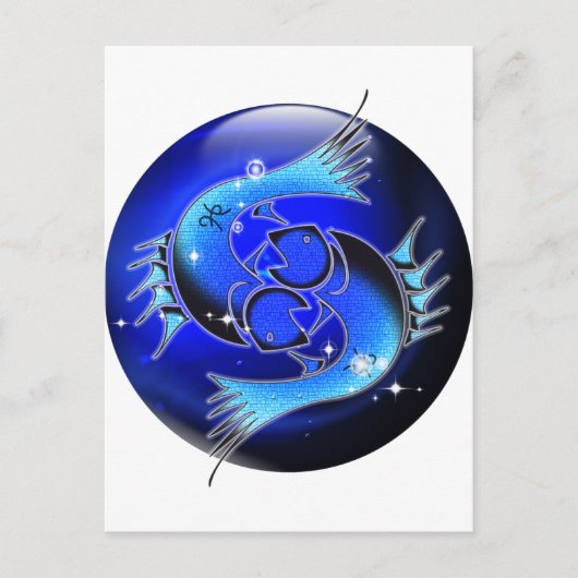 Craft Dungeon Zodiac - Pisces Briefkaart (Voorkant)