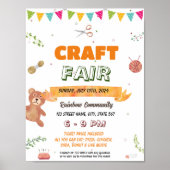 Craft Fair evenement sjabloon Poster (Voorkant)