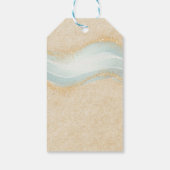 Craft Glitter Clown Fish Nemo Baby shower Cadeaulabel (Achterkant)