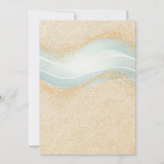 Craft Glitter Clown Fish Nemo Baby shower Kaart (Achterkant)