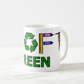 Craft Green Koffiemok (Voorkant rechts)