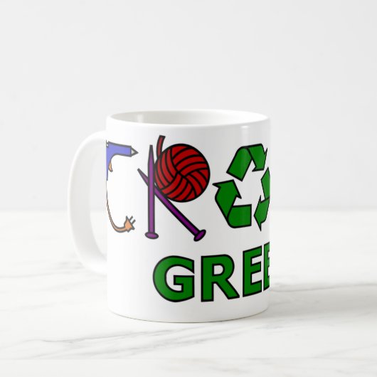 Craft Green Koffiemok (Voorkant links)