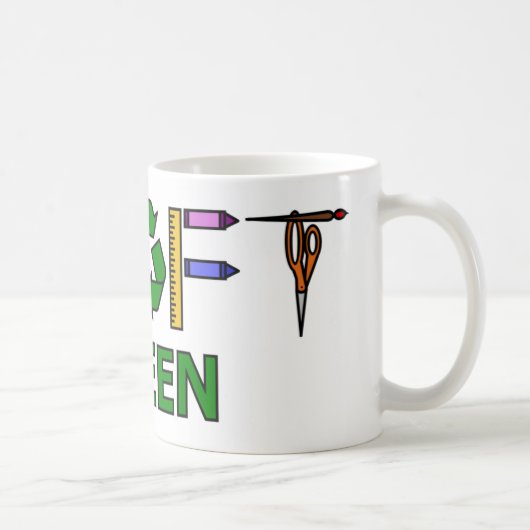 Craft Green Koffiemok (Rechts)