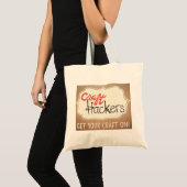 Craft Hackers Canvas tas (Voorkant (product))
