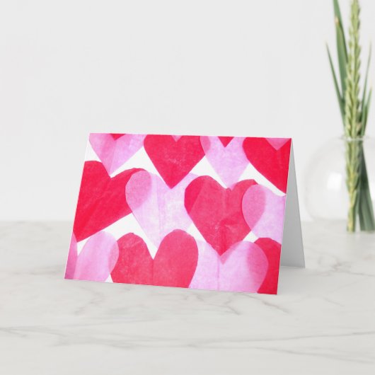 Craft Hearts Feestdagen Kaart (Voorkant)