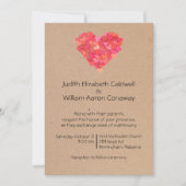 Craft Hearts Weddenschap Kaart (Voorkant)