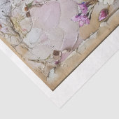 Craft Junk Journal Scrapbook Floral Achtergrond C Tissuepapier (Detail)