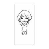 Craft karikatuur karakter c1e4p20 storytelling rubberstempel (Afrduk)