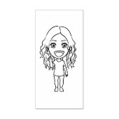 Craft karikatuur karakter c5e3p17 storytelling rubberstempel (Afrduk)