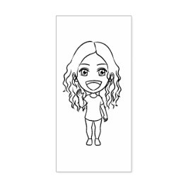 Craft karikatuur karakter c5e3p17 storytelling rubberstempel