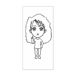 Craft karikatuur karakter n3e2p7 storytelling rubberstempel