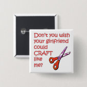 Craft like me button (Voorkant /achterkant)